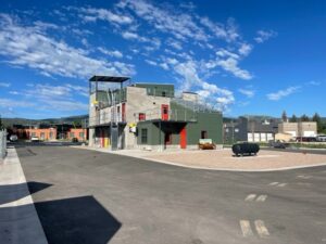 Carbondale Regional Fire Protection District training building under construction