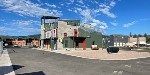 Carbondale Regional Fire Protection District training building under construction