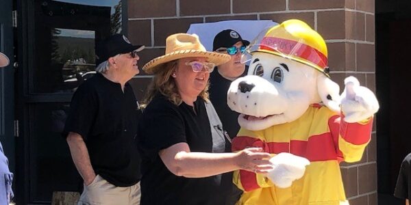 Carbondale Fire Protection District Mascot Dog