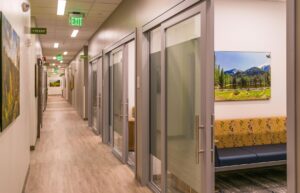 SCL Health Primary Care Hallway of Offices