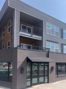 Sopris Lofts Modern Apartment Building Exterior View #3