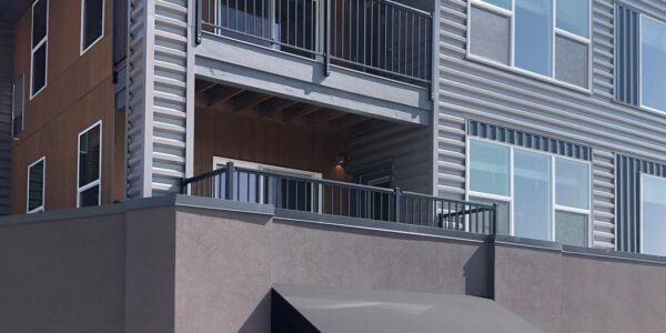 Sopris Lofts Modern Apartment Building Exterior View #3